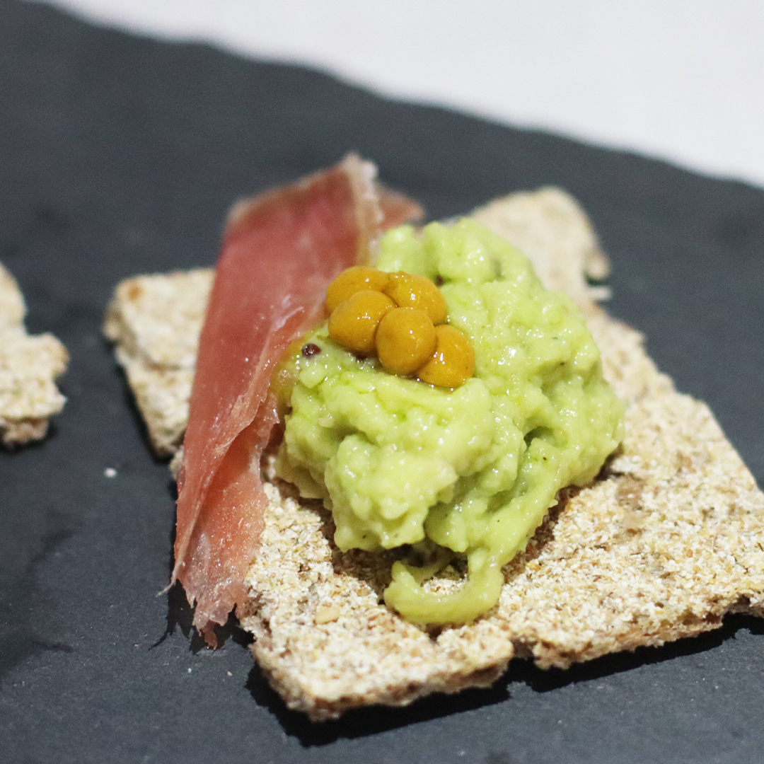 Tosta de centeno con aguacate